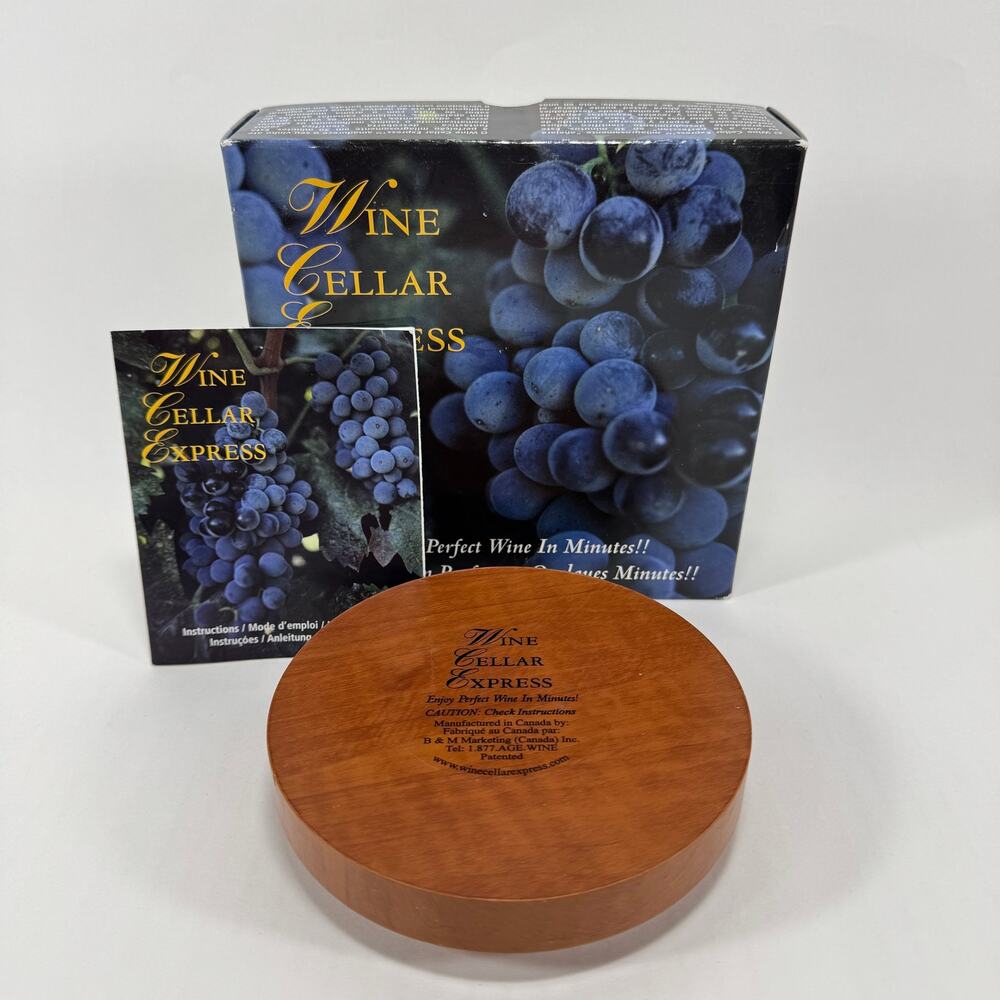 Wine Cellar Express Aging Device Magnetic Coaster